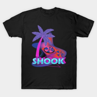 Vaporwave Aesthetic Shook T-Shirt